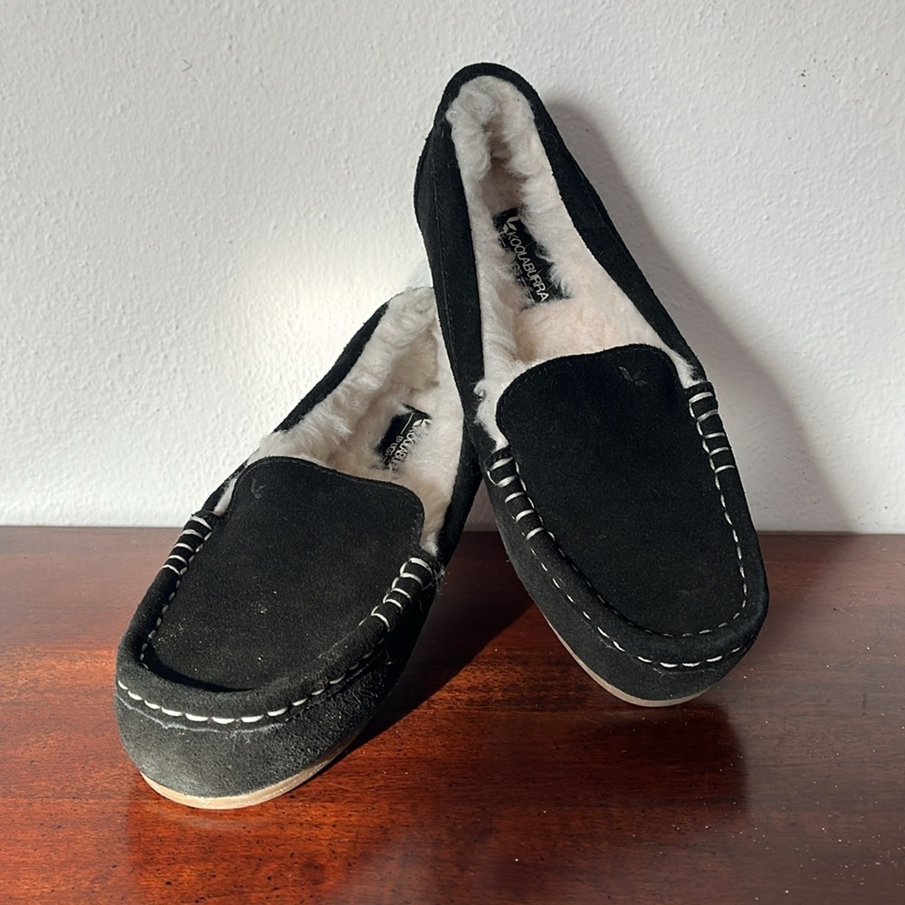 Kookaburra by UGG Black Slippers NWOT Lezly Slipper